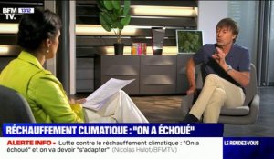 Nicolas Hulot sur l'urgence écologique: "La racine de cette situation, c'est un modèle économique qui détruit"