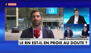 Julien Odoul : «Il n’y a pas de débat sur la ligne, ni de débat sur la candidate, ou sur le projet d’alternance porté par Marine Le Pen»