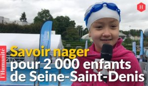 Paris 2024 : 2 000 enfants s'initient à la nage en Seine-Saint-Denis