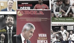 L'Angleterre s'enflamme pour la victore historique de ses Three Lions, l'arrestation du président de Benfica choque le Portugal