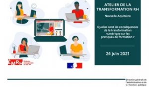 Atelier de transformation RH du 24 juin 2021– région Nouvelle-Aquitaine