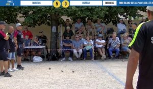 QUINTAIS vs HUREAU & ROCHER vs RIZZI : Demi-finales du 4e Festival de Pétanque des Alpilles - Mas-Blanc-des-Alpilles