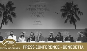 BENEDETTA - PRESS CONFERENCE - CANNES 2021 - EV