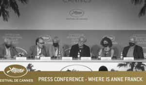 WHERE IS ANNE FRANCK - PRESS CONFERENCE - CANNES 2021 - EV