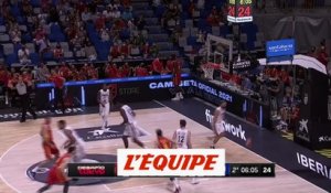 Le résumé du match 1 de préparation entre l'Espagne et la France - Basket - Bleus