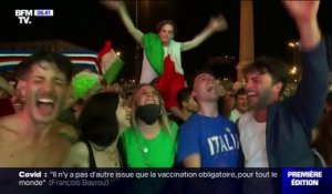 "C'est le moment de faire la fête après tout ce qu'on a vécu": l'euphorie des supporters après la victoire de l'Euro par l'Italie