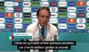 Finale - Mancini : "Donnarumma est le meilleur gardien du monde"