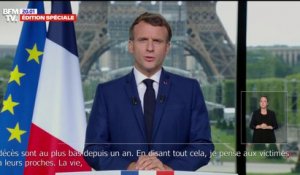 Emmanuel Macron: "Notre croissance devrait s'établir à 6% en 2021"