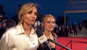 Julia Ducournau et Agathe Rousselle pour le film Titane - Cannes 2021