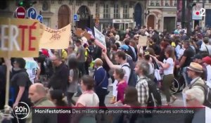 Covid-19 : les Français anti-vaccin et anti-pass ont manifesté dans tout le pays