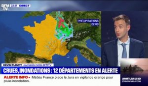 Crues, pluies, inondations... 12 départements en vigilance orange