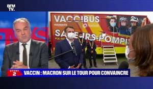 Story 6 : Vaccin, Emmanuel Macron sur le tour pour convaincre - 15/07