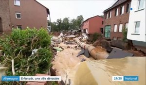 Inondations en Allemagne : la commune d'Erftstadt-Blessem dévastée par un glissement de terrain