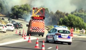 Les images exclusives du début de l'incendie à Martigues