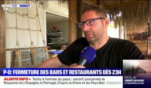 Pyrénées-Orientales: pour ce restaurateur, les nouvelles restrictions vont entraîner "un manque à gagner"