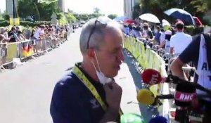 Tour de France 2021 - Vincent Lavenu : "Ben O'Connor, 4e du Tour... j'ai le sourire sous le masque"