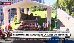 Cérémonie en mémoire de la rafle du Vel d'Hiv