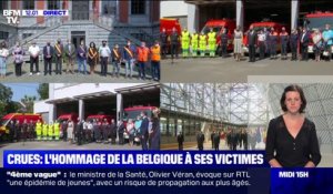 La Belgique observe une minute de silence en hommage aux victimes des inondations