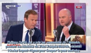 Nicolas Dupont-Aignan - gros moment de malaise sur BFMTV après ses propos sur l'antisémitisme