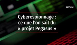 Cyberespionnage ce que l'on sait du « projet Pegasus »