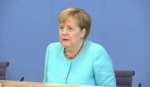 Covid-19: Angela Merkel s'inquiète de la dynamique "exponentielle" des infections en Allemagne