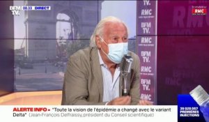 Covid-19: "Toute la vision sur la maladie change en fonction de l'arrivée des variants", estime Jean-François Delfraissy, président du Conseil scientifique