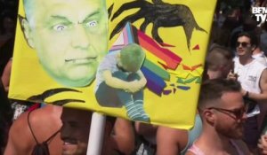 À Budapest, les images d'une marche des fiertés contre la loi anti-LGBT de Viktor Orban