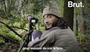 Ilias traque depuis des années le lynx dans le massif du Jura