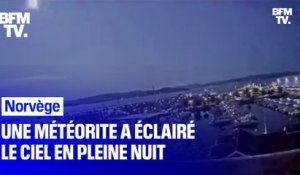 Norvège: une météorite a éclairé le ciel en pleine nuit en chutant près d'Oslo