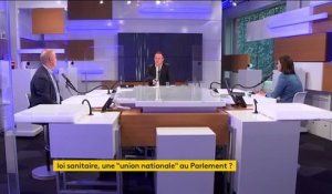 Loi sanitaire adoptée, candidatures à droite pour l'élection présidentielle... Le "8h30 franceinfo" de Damien Abad