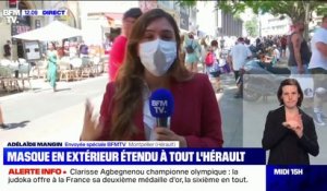 Hérault: Le porte du masque obligatoire en extérieur étendu à l'ensemble du département