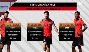 Kluivert, Rosario, Stengs... Nice présente ses recrues néerlandaises