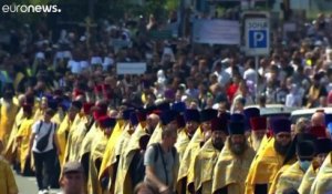 Démonstration de force à Kiev de l'église orthodoxe pro-russe