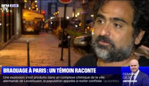 Braquage à Paris: le gérant d'un restaurant proche du lieu du braquage décrit l'incompréhension à l'arrivée des policiers