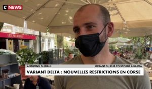 De nouvelles restrictions liées au variant Delta en Corse
