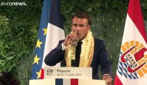 Essais nucléaires en Polynésie française : Emmanuel Macron reconnaît la « dette » de la France