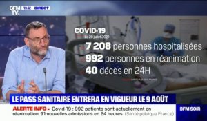 Mathias Wargon, chef des urgences de l'hôpital Delafontaine de Saint-Denis: "Depuis deux semaines, on a du Covid-19 qu'on ne voyait plus"