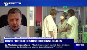 Enrique Casalino, Infectiologue, directeur médical de l'Hôpital Bichat: "Ce qui nous protège pour le moment, c'est que notre taux de vaccination est entre 3 et 4 fois supérieur à celui de la Martinique et de la Guadeloupe""