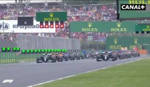 Formule 1 - Grand Prix de Hongrie - Carnage au départ
