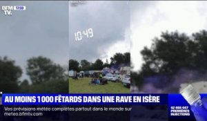 En Isère, au moins 1000 fêtards sont regroupés pour une rave-party sauvage