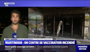 Martinique: un centre de vaccination incendié à Fort-de-France