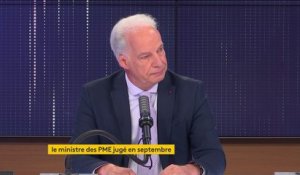  Procès pour omission de déclaration de patrimoine : "J'attends sereinement cette convocation", assure Alain Griset, ministre délégué chargé des PME, qui souhaite montrer sa "bonne foi"