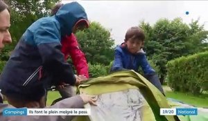 Vacances : les campings tiennent le cap malgré la météo maussade et le pass sanitaire