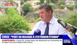 Le préfet de Haute-Corse annonce que "l'obligation du port du masque" à l'extérieur est étendue à de nouvelles communes