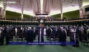 Iran : Ebrahim Raïssi prête serment au Parlement