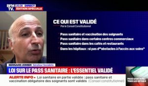 Bernard Jomier: "Je préfère la simplicité, la lisibilité, c'est-à-dire la vaccination obligatoire pour tous"