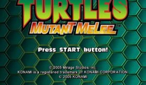 Teenage Mutant Ninja Turtles : Mutant Melee online multiplayer - ps2