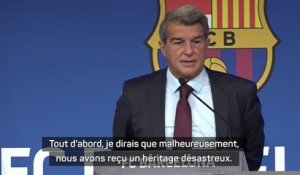 Barça - Laporta : "Nous n'avons pas de marge salariale"