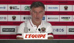 Galtier : « Ce sera plus difficile face à Reims que face à l'AC Milan » - Foot - L1 - Nice