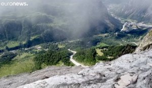 Alpes : le glacier de Planpincieux sous haute surveillance